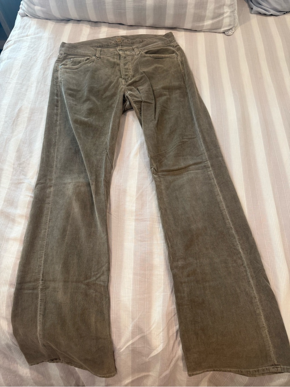 7 For All Mankind Corduroy Flared Pants